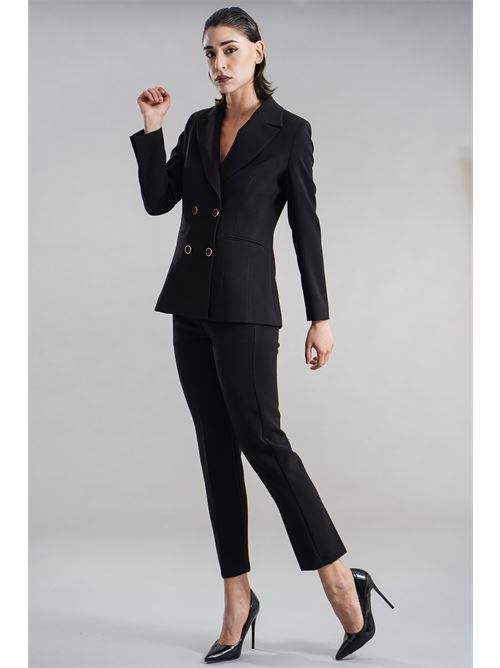 Tailleur doppio petto GM by Gai Mattiolo | GM3227NERO